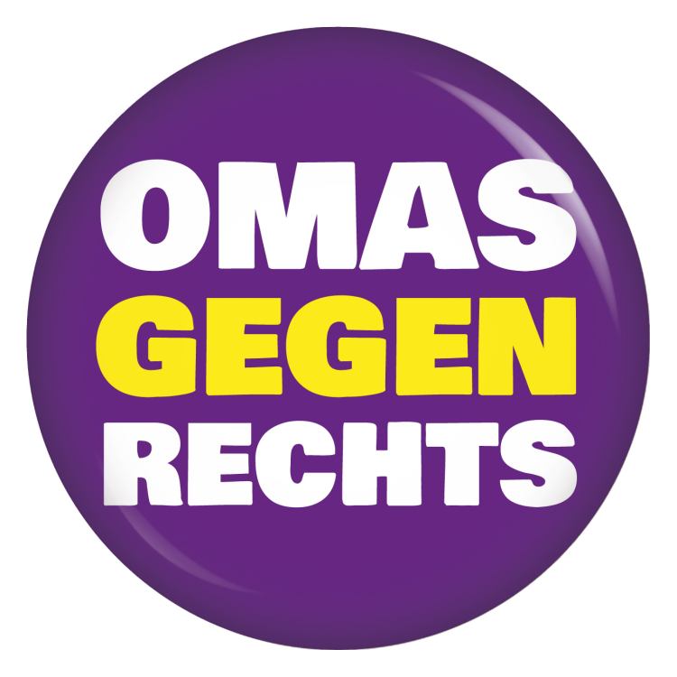 Ansteckbutton Omas gegen Rechts